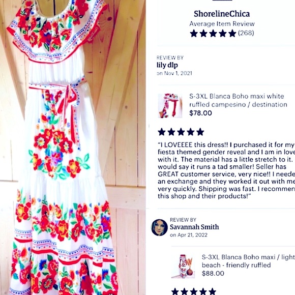 S-3XL Bamba Boho Maxi 2 floral / 2 ombré whimsy destination resort dress black - Picture 9 of 16